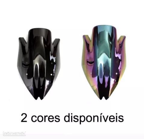 Viseira kawasaki z1000 ano2007 até2009 briseira frontal vidro bolha - 1