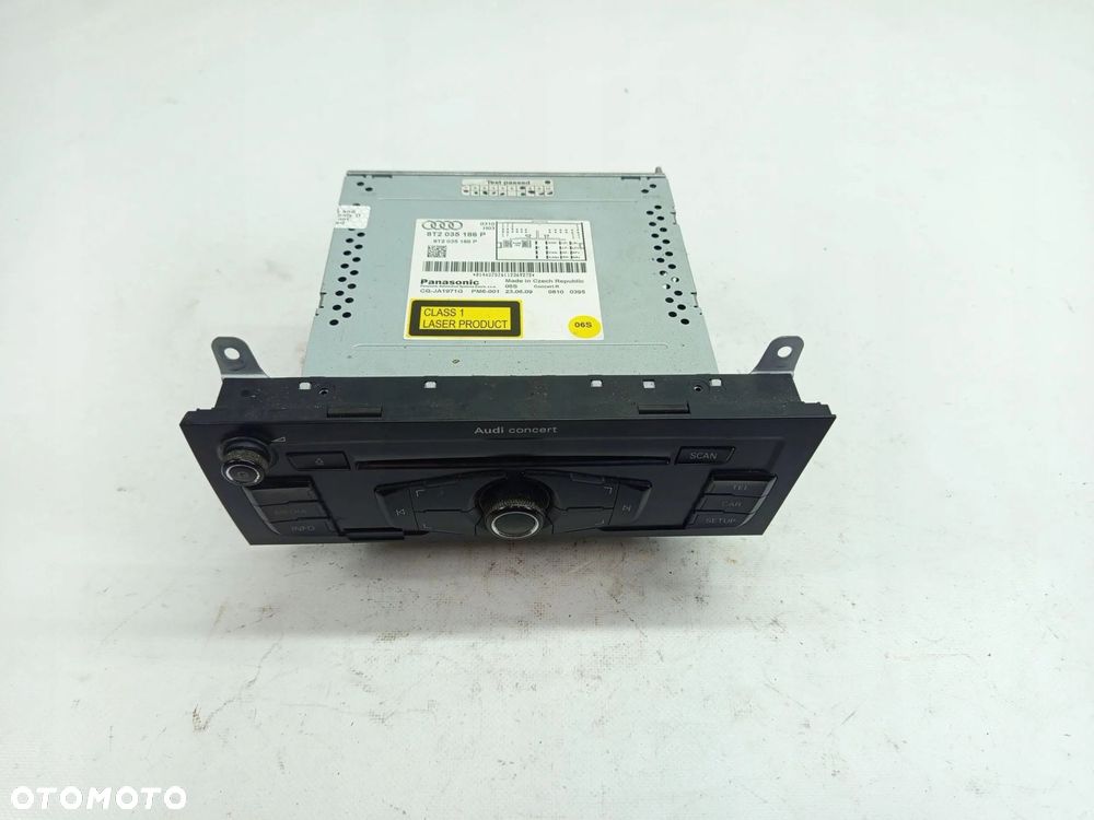 AUDI A4 B8 A5 8T RADIO CONCERT ZMIENIARKA 8T2035186P ANGLIK - 1