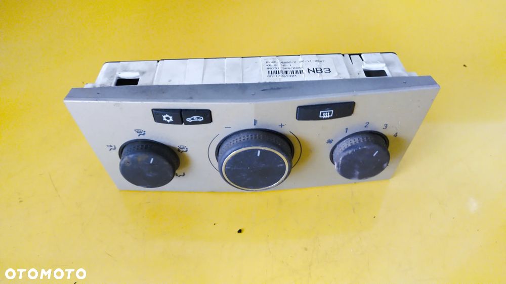 OPEL ASTRA H PANEL NAWIEWU 13269404 - 3