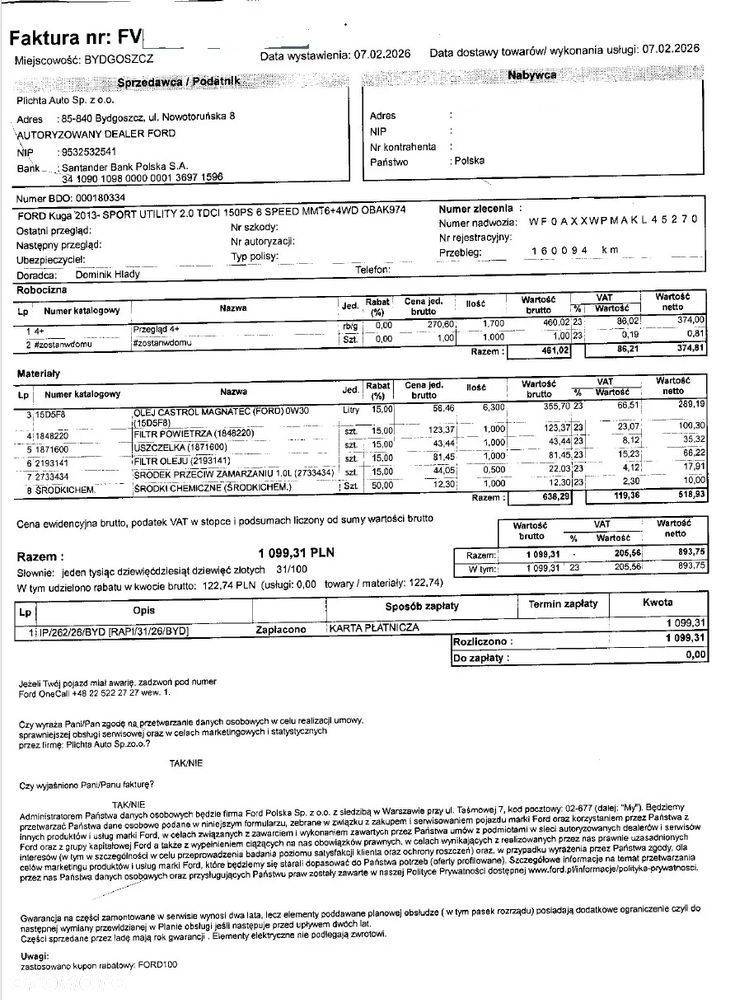 Ford Kuga 2.0 TDCi 4WD Trend - 26