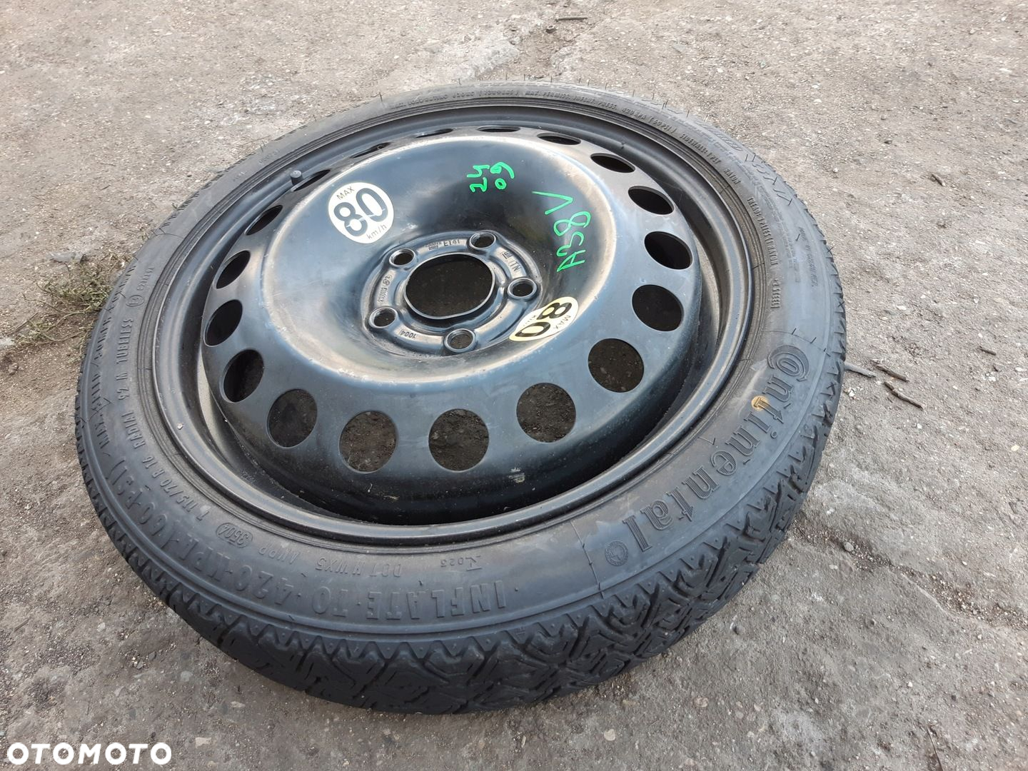 AUDI A3 8V KOŁO DOJAZDOWE ZAPASOWE 16 - 3