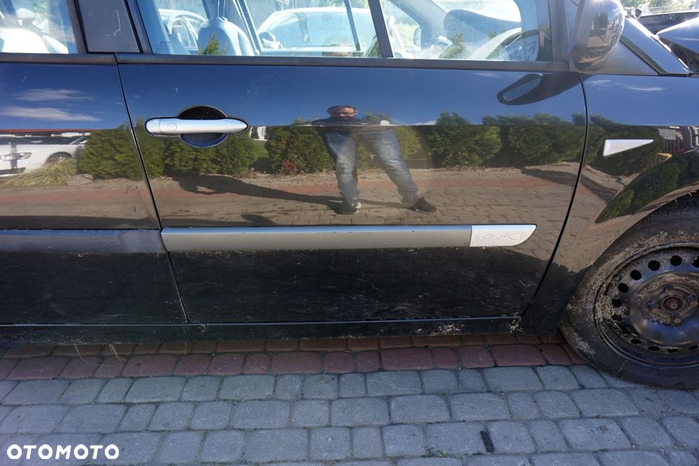 DRZWI PRZEDNIE PRAWE SCENIC II PH2 LIFT NV676  CZARNY RENAULT 2006-2009 - 3