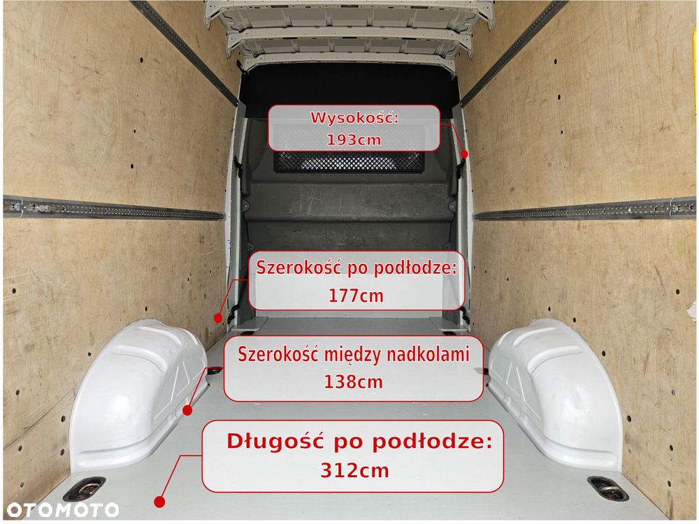 Volkswagen Crafter L4H2 *92900zł NETTO* Brygadówka 7 osób 2.0TDi/140KM - 18