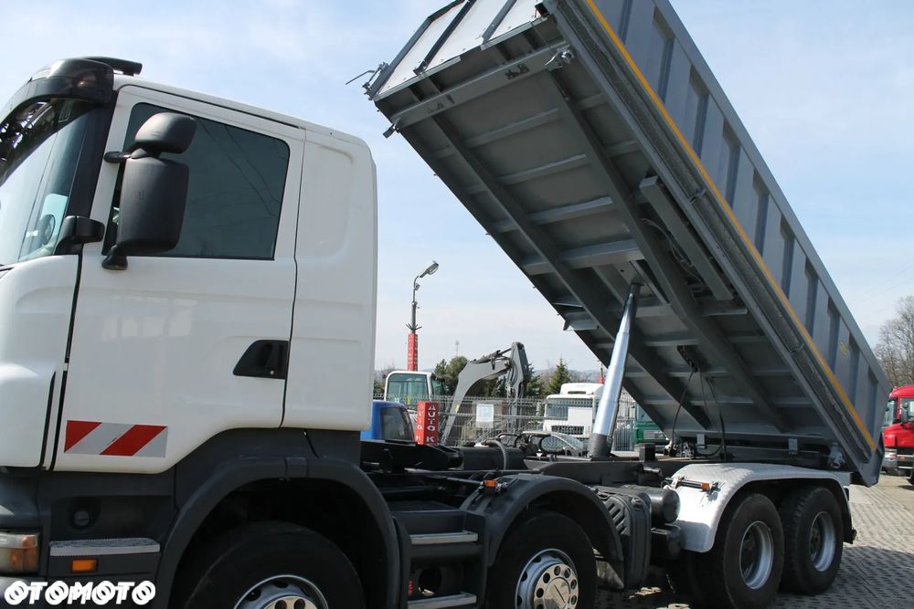 Scania R500 wywrotka 8x4 bordmatik manual faktura vat - 16