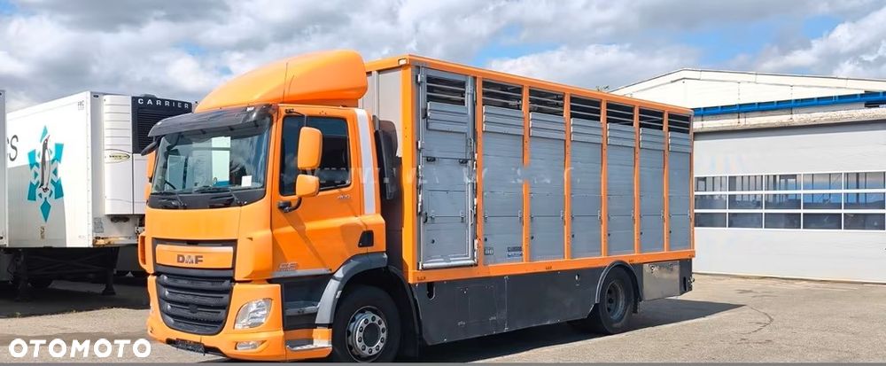 DAF CF 400 Menke Einstock | Transport zwierząt jednopoziomowy  | 2 kratownice do bydła| Retarder | Euro 6 - 8