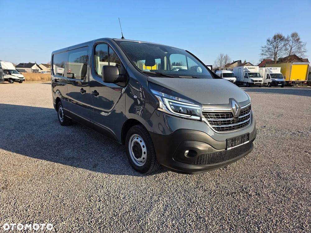 Renault Traffic 150km  Long Doka Brygadówka 6-miejsc Salon PL, Jeden Właściciel