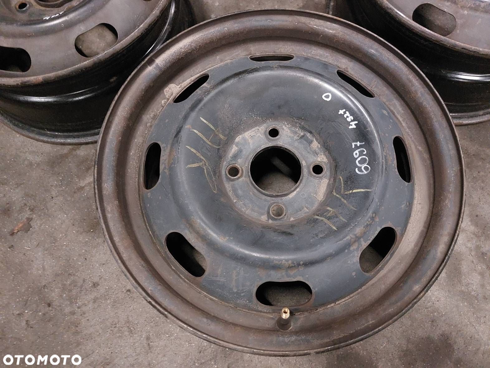 FELGI STALOWE 4 SZT PEUGEOT 206 I 4X108 6JX15 ET27 FI65,1 - 5