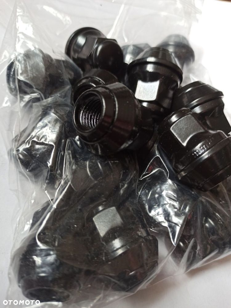 TSM Nakrętka Koła Felgi M12x1,5x33 stożek Ford Czarne Volvo Krakowska - 4