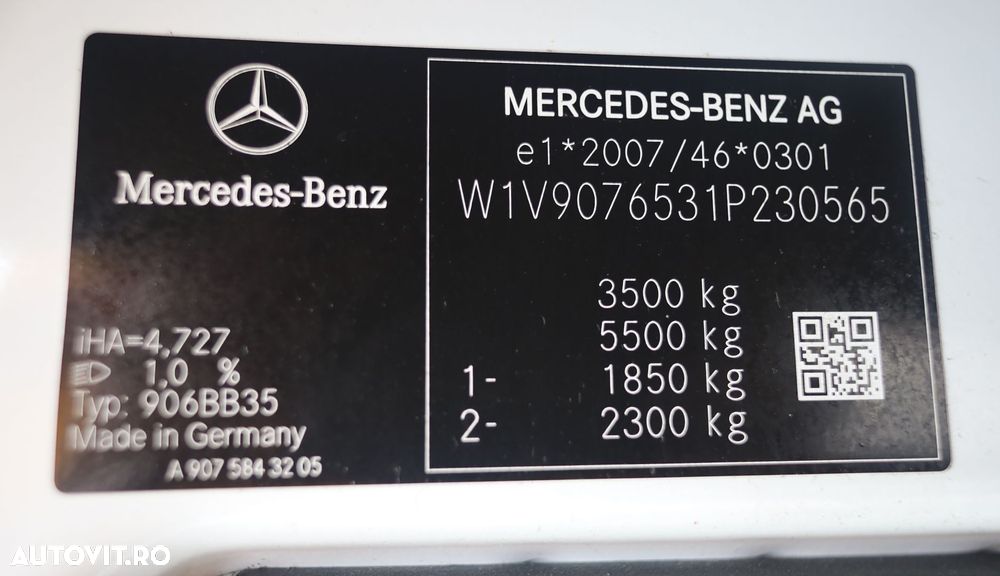 Mercedes-Benz Sprinter L2H2 Axa Dubla - 24