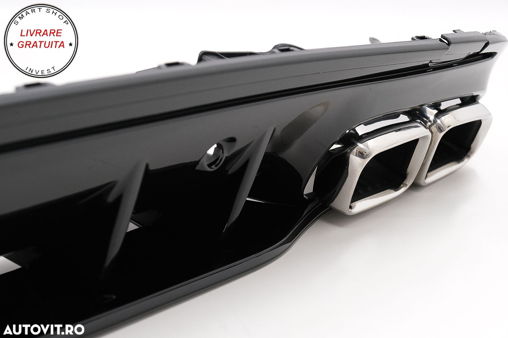 Difuzor Mercedes C-Class W205 S205 (2014-2020) C63S Design cu Ornamente pentru bar- livrare gratuita - 7