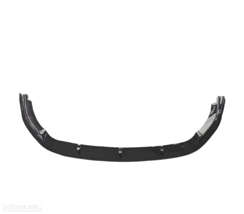 SPOILER LIP VOLKSWAGEN VW GOLF 6 GTI 08-12 PRETO BRILHANTE - 2