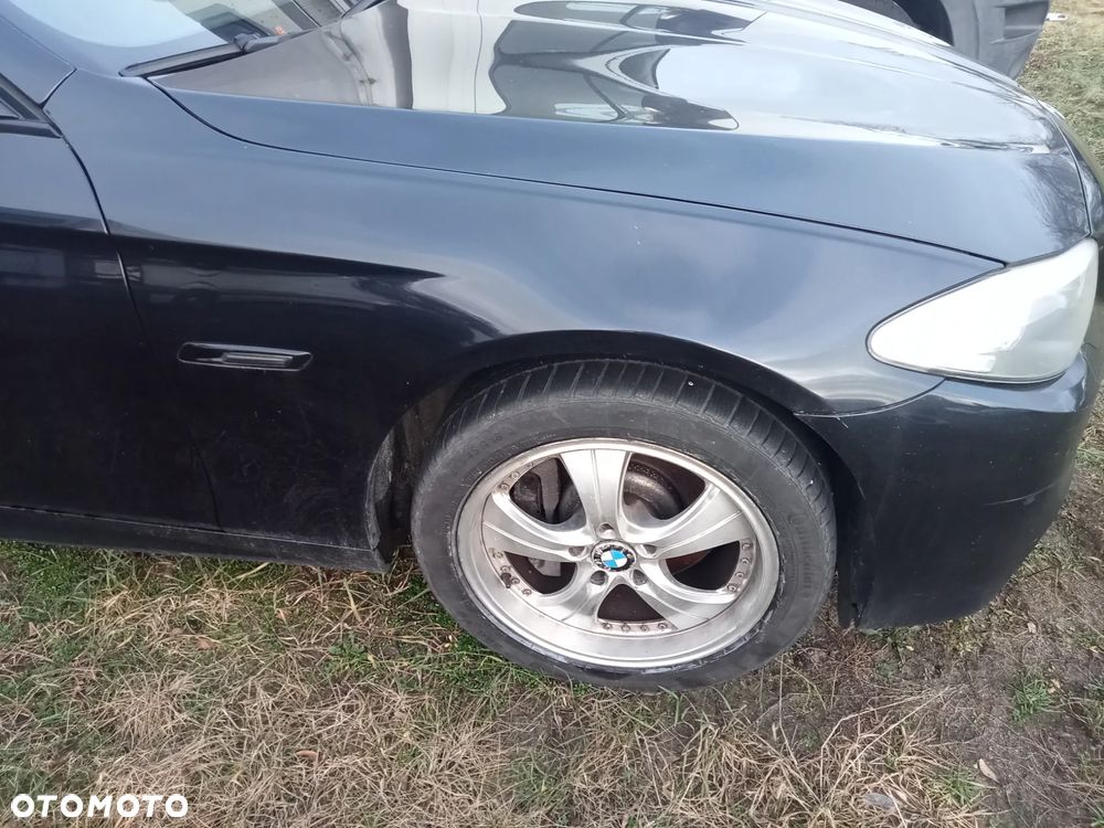 kompletny przód bmw f10 f11 maska zderzak pas lampy - 3