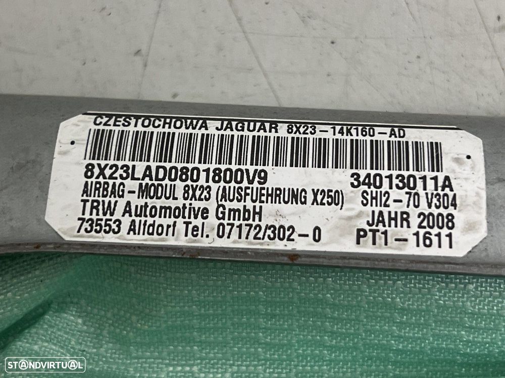 Airbag cortina Esq JAGUAR XF (X250) 2.7 D 8X2314K160AD - 3