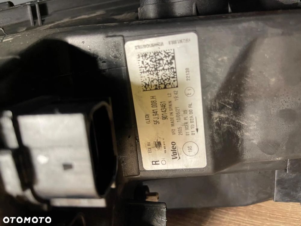 SEAT TARRACO 5FJ LAMPA PRAWA PRZEDNIA PRAWY PRZÓD FULL LED 5FJ.941.008.H - 10
