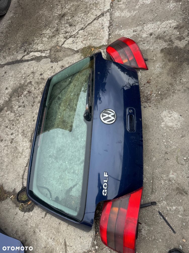 Volkswagen golf 4 LB5N  błotnik prawy lewy przód drzwi przednie prawe lewe tylnie tył prawe lewe klapa bagażnika lampa tył prawa lewa lampa przód prawa lewa - 12