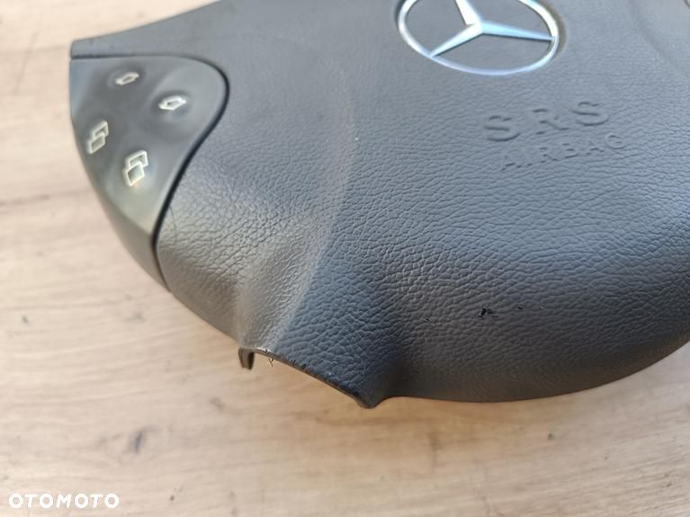 MERCEDES W211 AIRBAG KIEROWNICY PODUSZKA KIEROWCY SZARA - 2