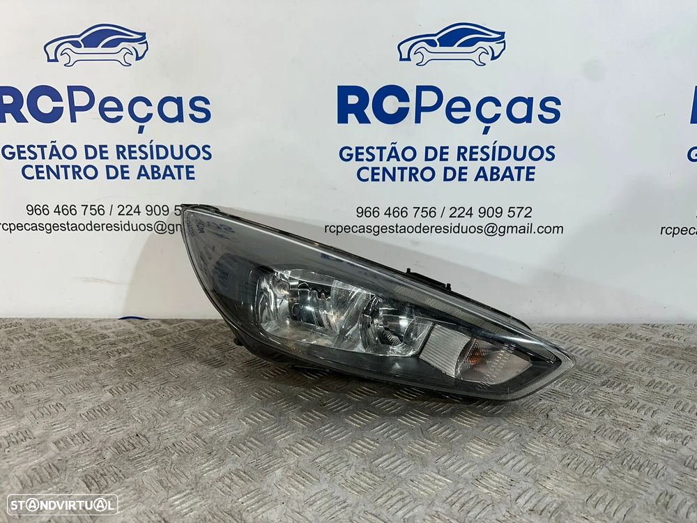 .Conjunto Otica Farois Frontal Frente Esquerda Direita Halogenio Original Ford Focus Mk3 Facelift F1EB-13W029-HC 20-201-01171 2014 - 2019 - 13