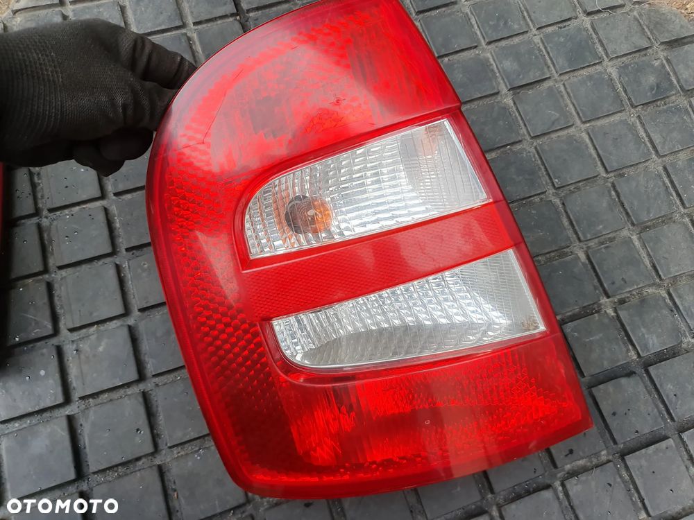 SKODA FABIA I 6Y LAMPA LEWY TYŁ LEWA TYLNA 6Y6945095B 6Y6945111B XU3X-13441-AB ORYGINAŁ - 9