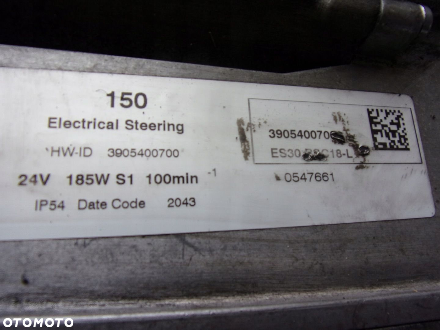 LINDE SILNIK STERUJĄCY 3905400700 - 3