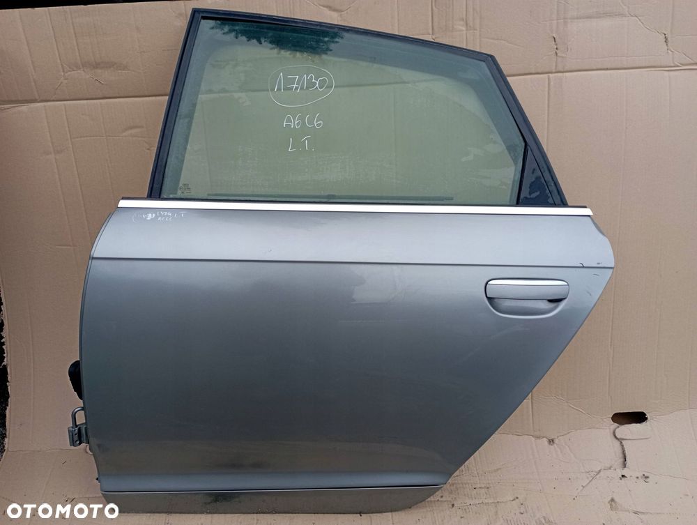 AUDI A6 C6 DRZWI LEWE TYŁ TYLNE EUROPA KOMPLETNE - 1