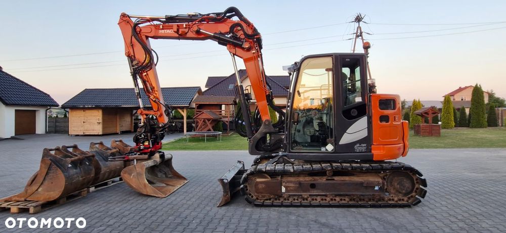 Hitachi ZX85USB-6/ 3549Mth/ Rototilt/ Maszyna sprowadzona/ - 3