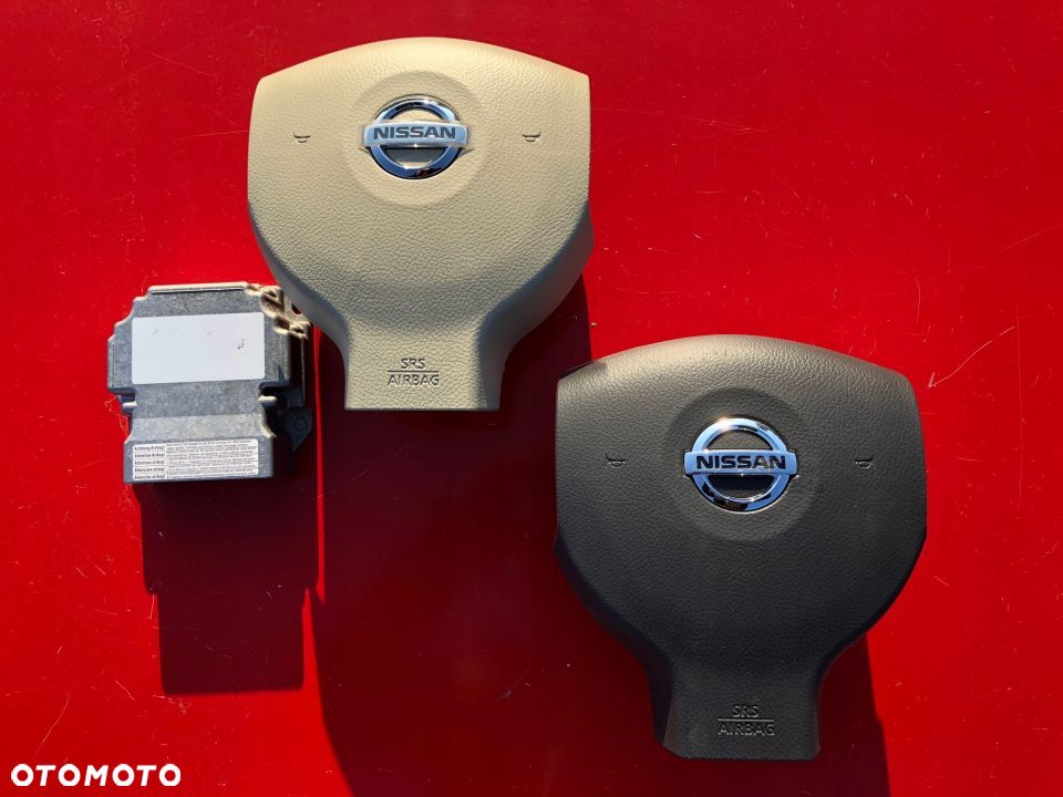 NISSAN TIDA TIIDA AIRBAG PODUSZKA KIEROWCY oryginalna KREMOWA NEW !!! Raz2 - 1