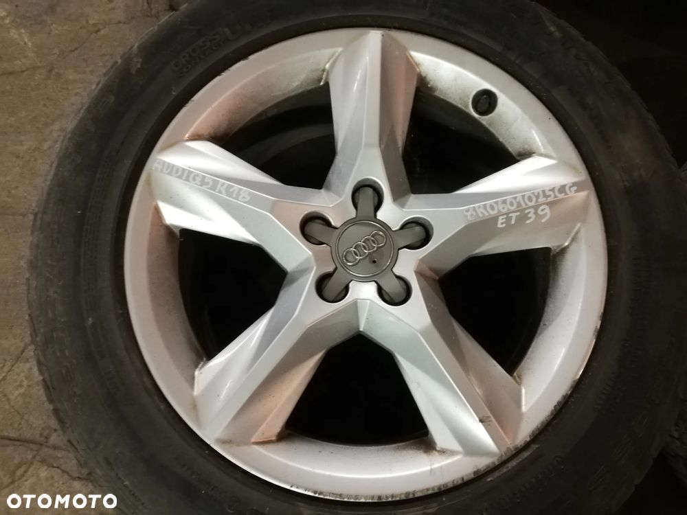 AUDI Q5 8R0 FELGI ALUFELGI OPONY 235/60 18'' 8R0601025CG 4 SZT. KOMPLET - 3