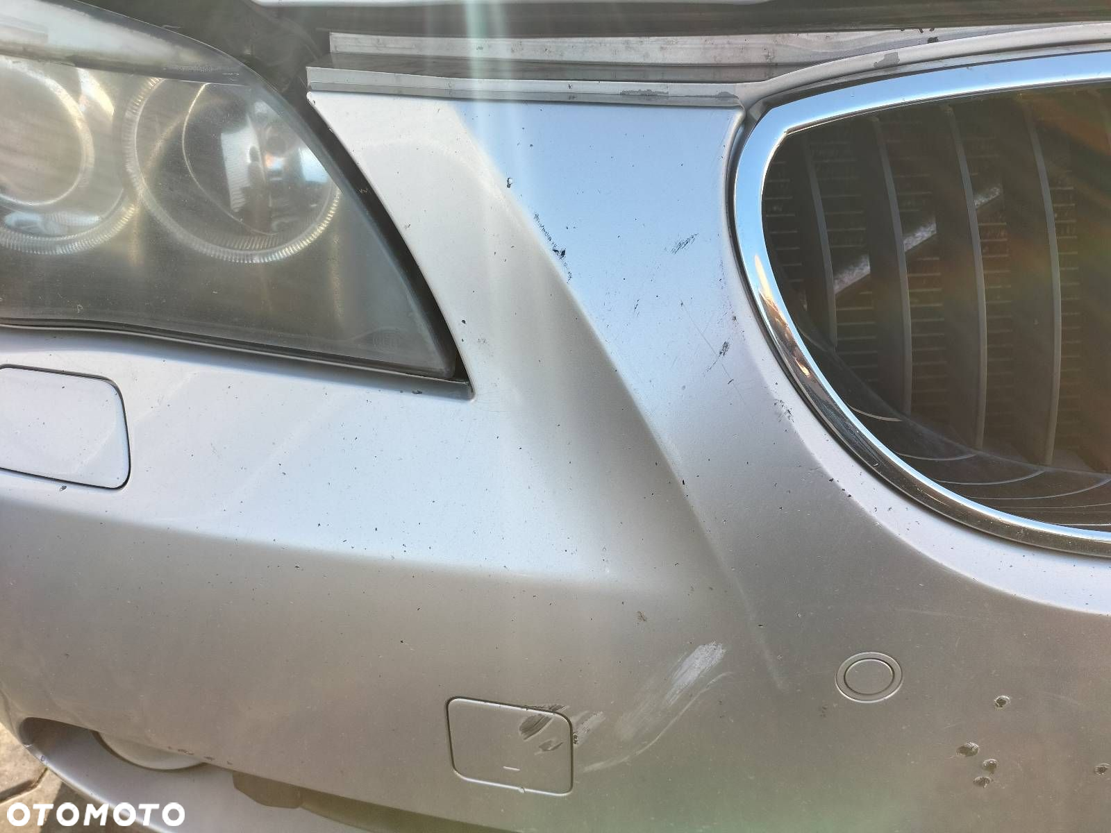 KOMPLETNY PRZÓD MASKA ZDERZAK BŁOTNIKI LAMPY BIXENON BMW E60 E61 354/7 - 8