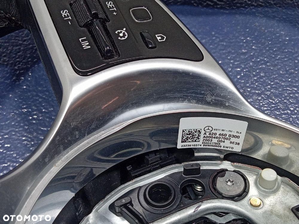 MERCEDES CITAN W420 KIEROWNICA MULTIFUNKCJA SKÓRA A4204600300 - 5