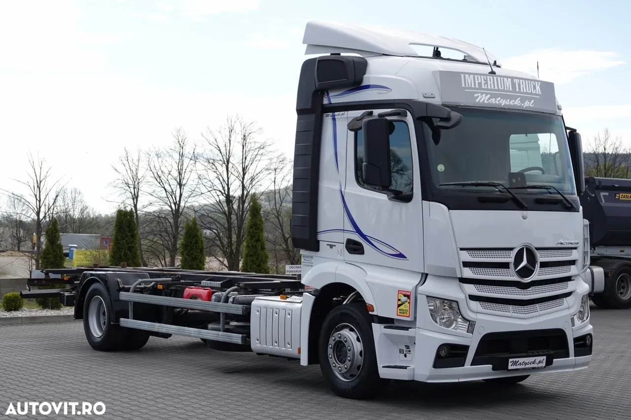 Mercedes-Benz ACTROS 1845 / BDF / PENTRU TRANSPORT CONTAINER / IMPORTAT - 8