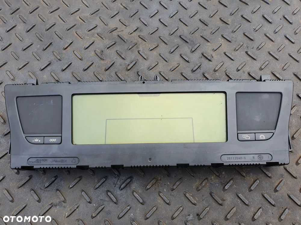 CITROEN C4 PICASSO 1.6 HDI LICZNIK ZEGARY PRĘDKOŚCIOMIERZ P9664365280 POSIADAM 2SZT - 1