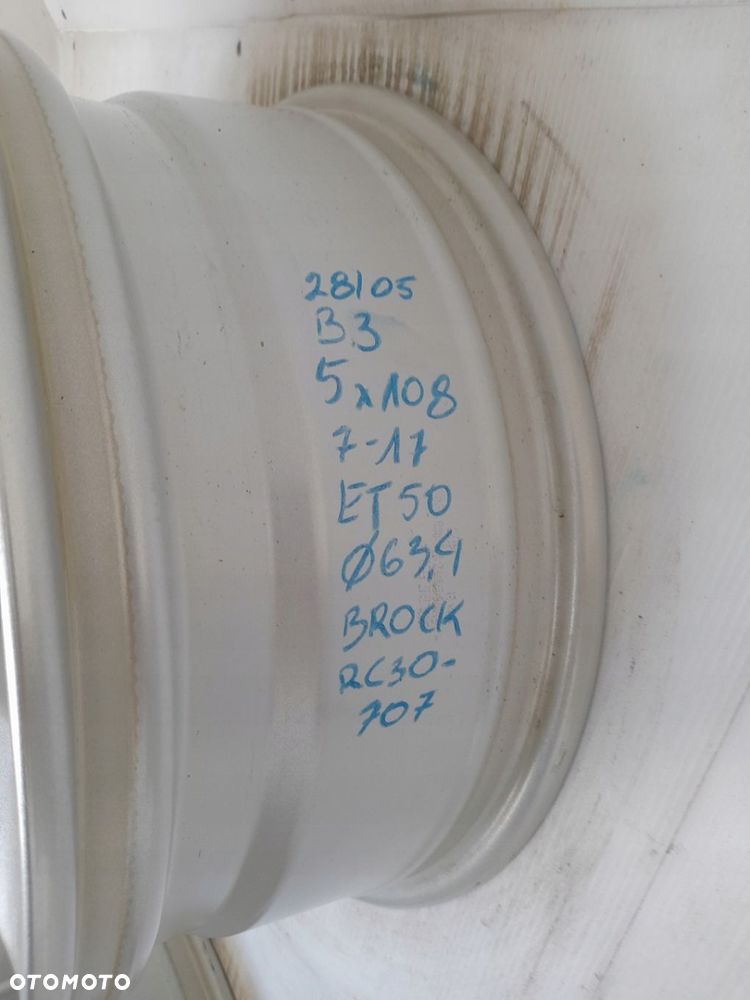 Felgi aluminiowe Brock RC30-707 7.0" x 17" 5x108 ET50 - 9