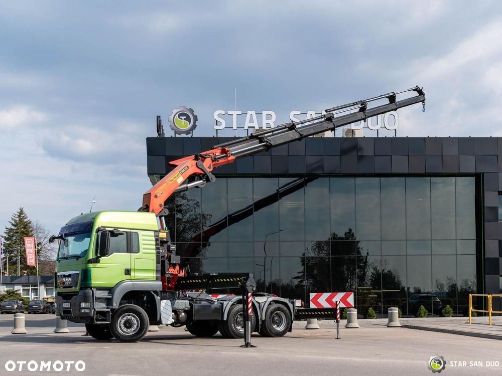 MAN TGS 26.480 6x6 PALFINGER PK 60002 HDS Żuraw Wciągarka - 2