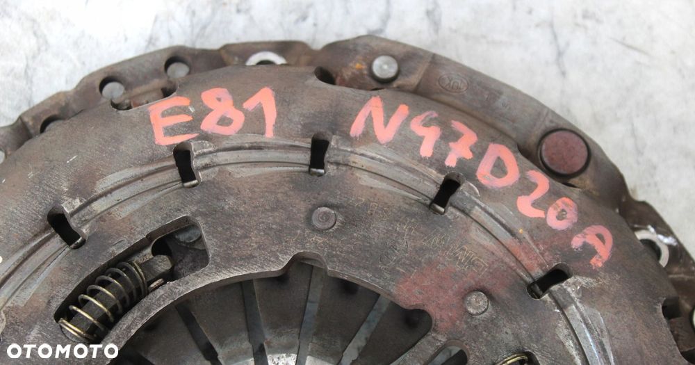 SPRZĘGŁO TARCZA DOCISK KOŁO DW BMW E87 E60 N47D20A - 3