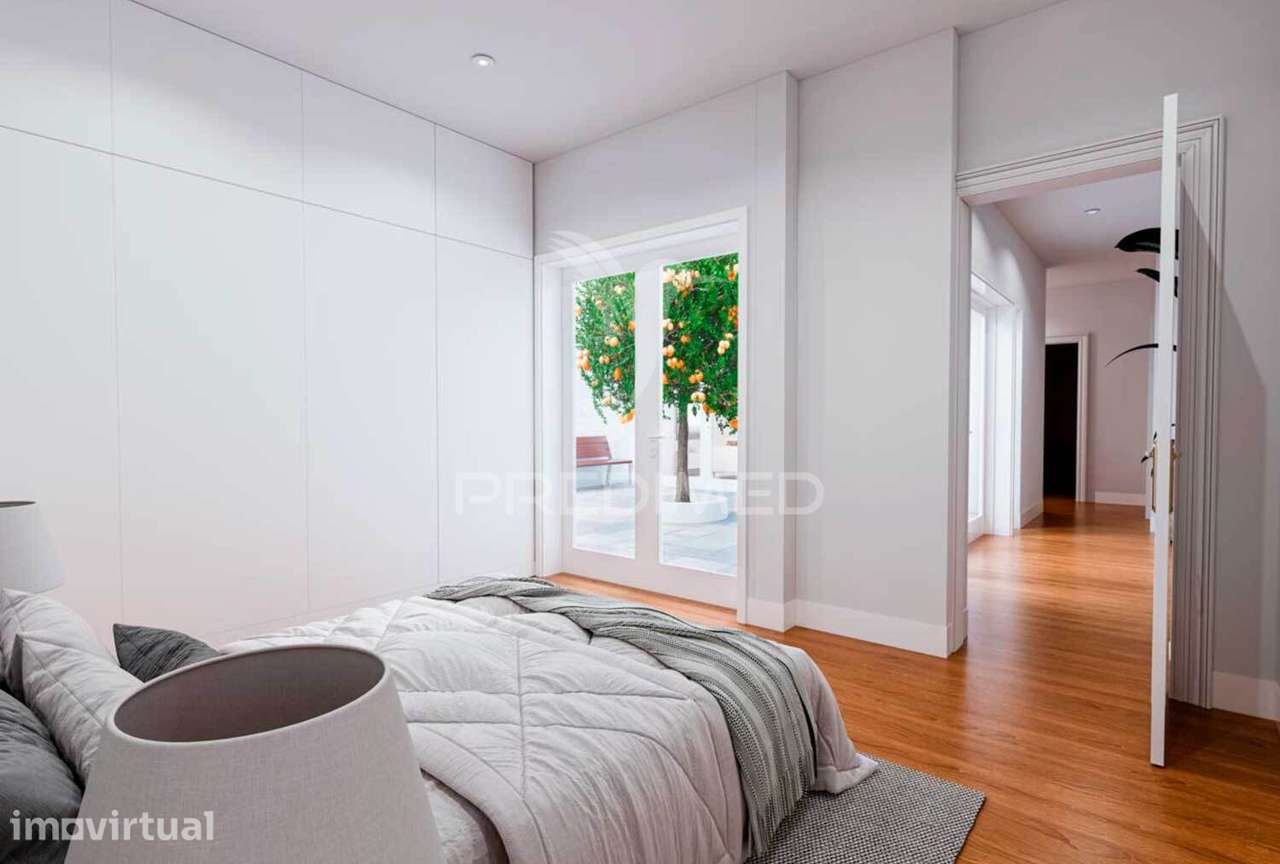 Apartamento T2 em Edifício Pombalino, centro. - Grande imagem: 4/14