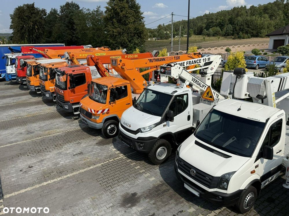 Mercedes-Benz Vario 814 D 4x4 Zwyżka RUTHMANN STEIGER T220 Podnośnik Koszowy - 5