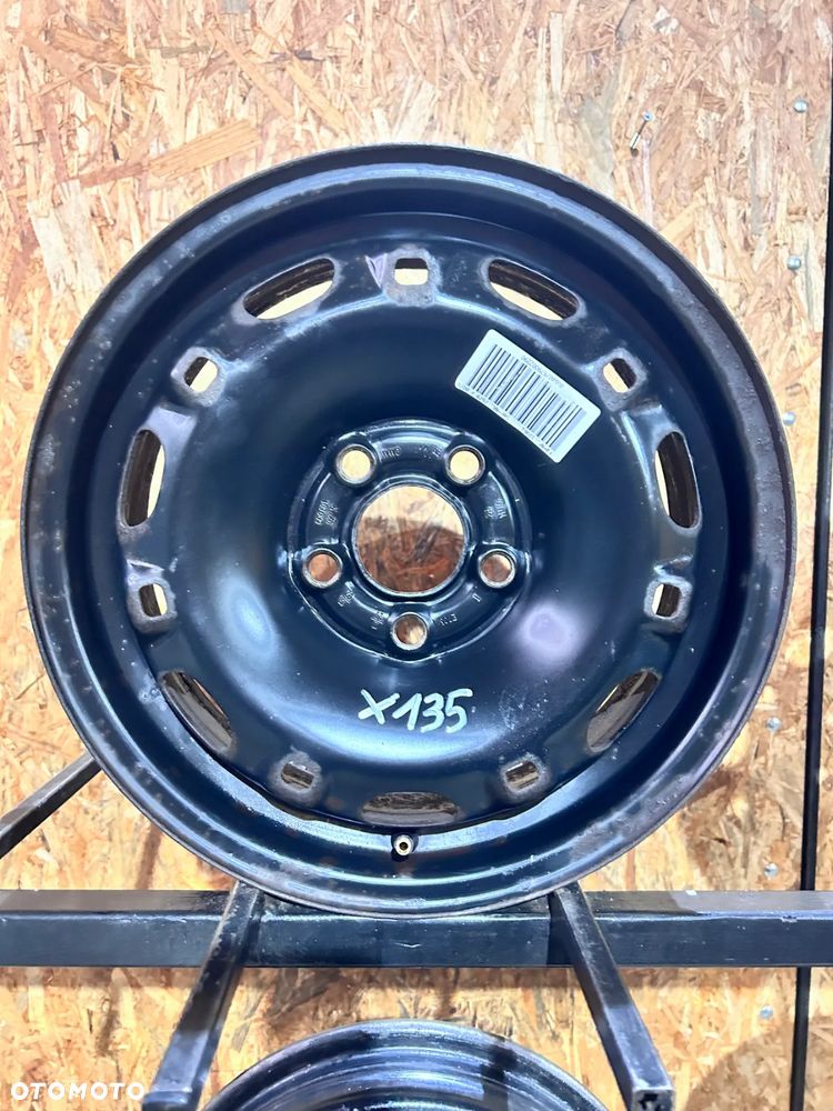 4 FELGI STAL. VW POLO , FOX , SKODA FABIA , SEAT IBIZA 14'' 5J ET35 - 2