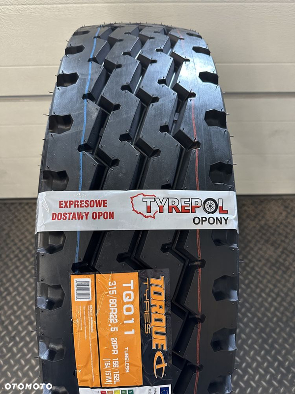 950netto Opona TORQUE 315/80 R22.5 PRZÓD Budowlanka 315 80 r22 Onyx