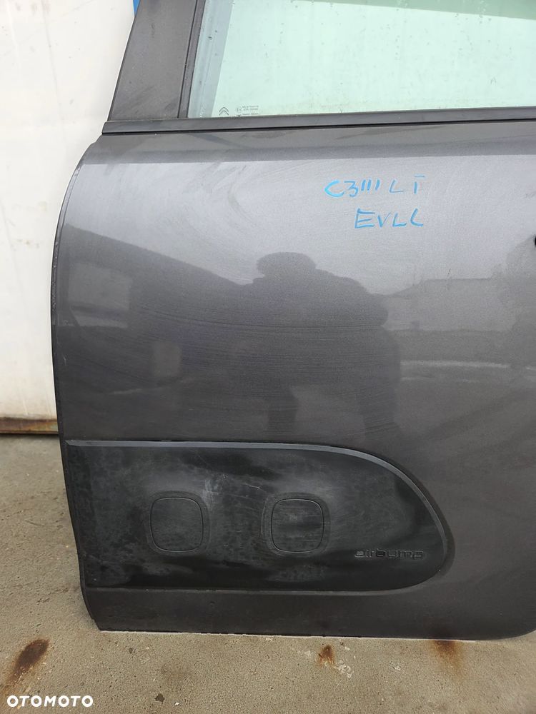 Drzwi lewe tylne tył Citroen C3 III EVLC - 5