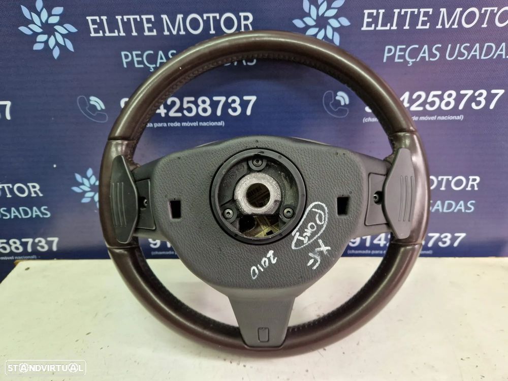 Volante usado pele com airbag JAGUAR XF X250 MULTIFUNÇÕES - 5