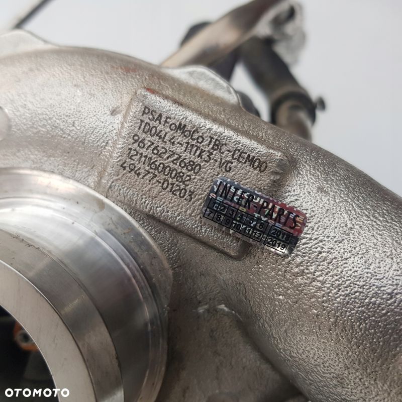 TURBOSPREZARKA JAGUAR XF EVOQUE 2.2D 9676272680 - 2