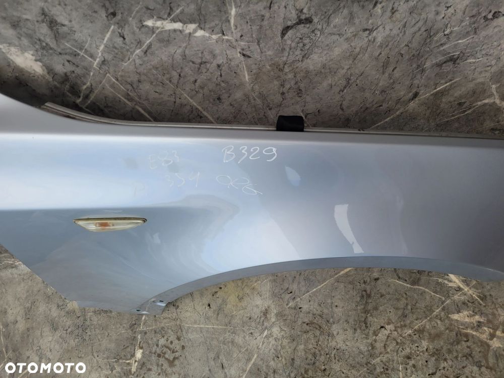 BŁOTNIK PRAWY PRZÓD PRZEDNI BMW X3 E83 354 TITANSILBER ORG LAKIER - 3