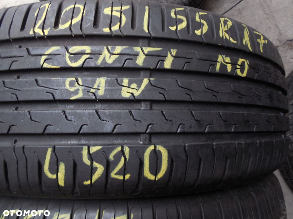 OPONY 205/55R17 CONTINENTAL ECO CONTACT 6 MO DOT 4520 7,4MM - 2