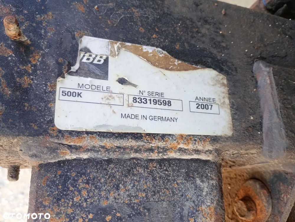 WINDA ZAŁADOWACZA PLATFORMA HYDROKLAPA MBB 500K 140CM/205CM - 5