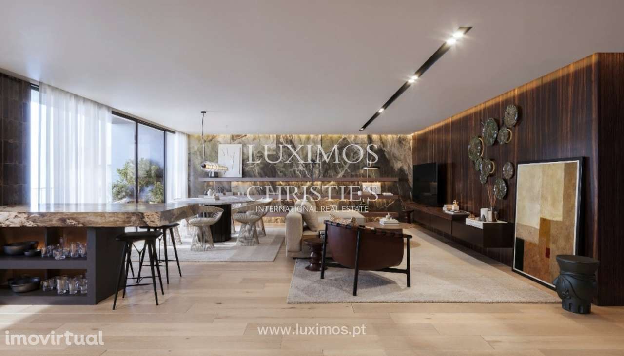 Apartamento T3 de luxo com varandas à venda no centro do Porto - Grande imagem: 3/10