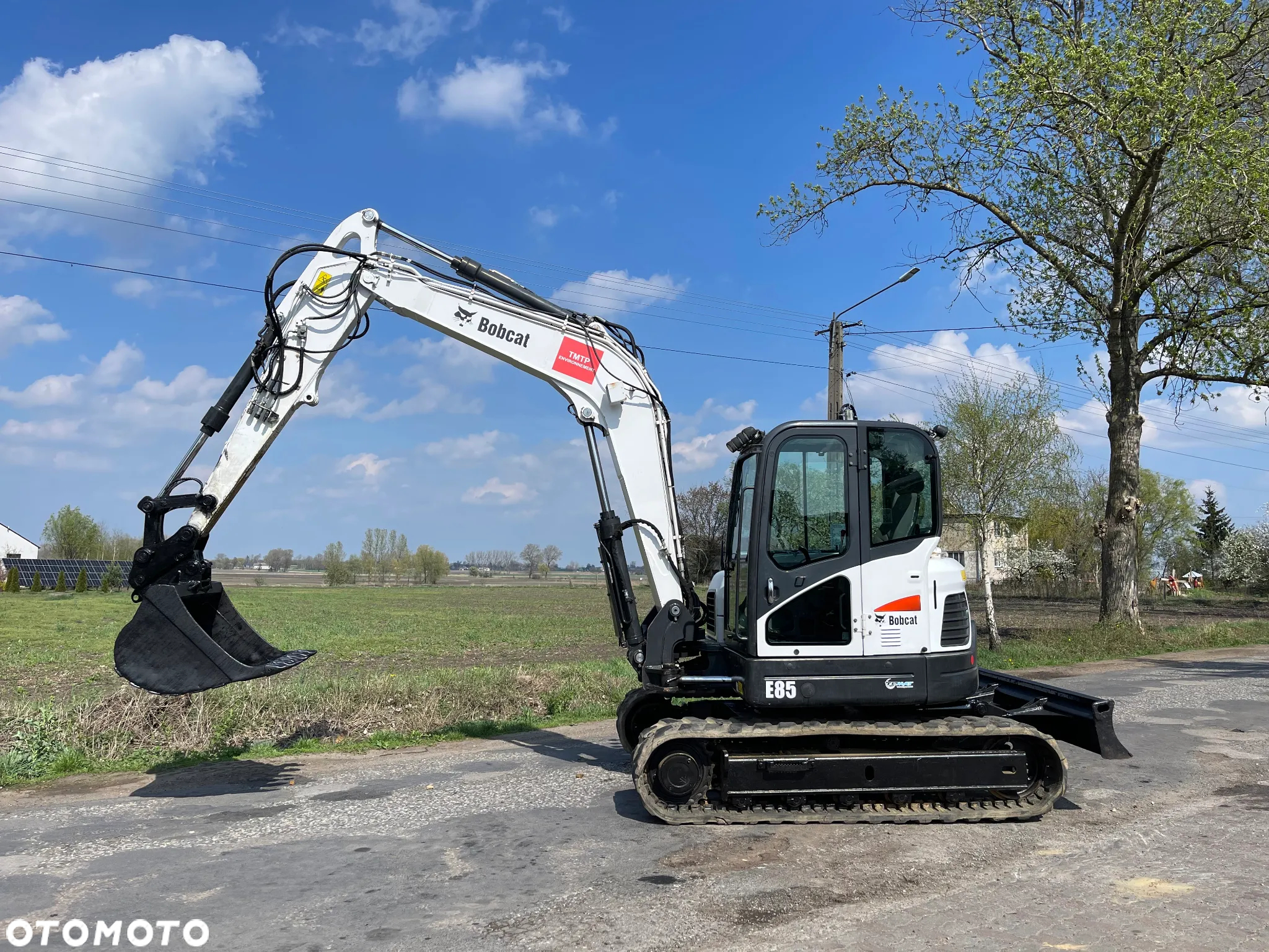 Bobcat Koparka gąsiennicowa Bobcat E85 Rok 2015 Oryginał 5500 MTG Bardzo ładna - 3
