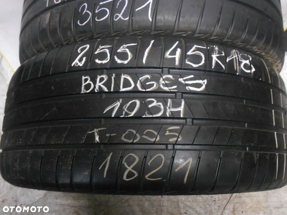 OPONY 255/45R18 BRIDGESTONE TURANZA T005 DOT 3521 7.7MM - 3
