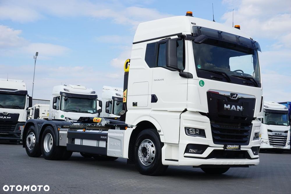 MAN TGX / 26.470 / E 6 / GM / HAKOWIEC HYVA / OŚ SKRĘTNA / RETARDER - 33