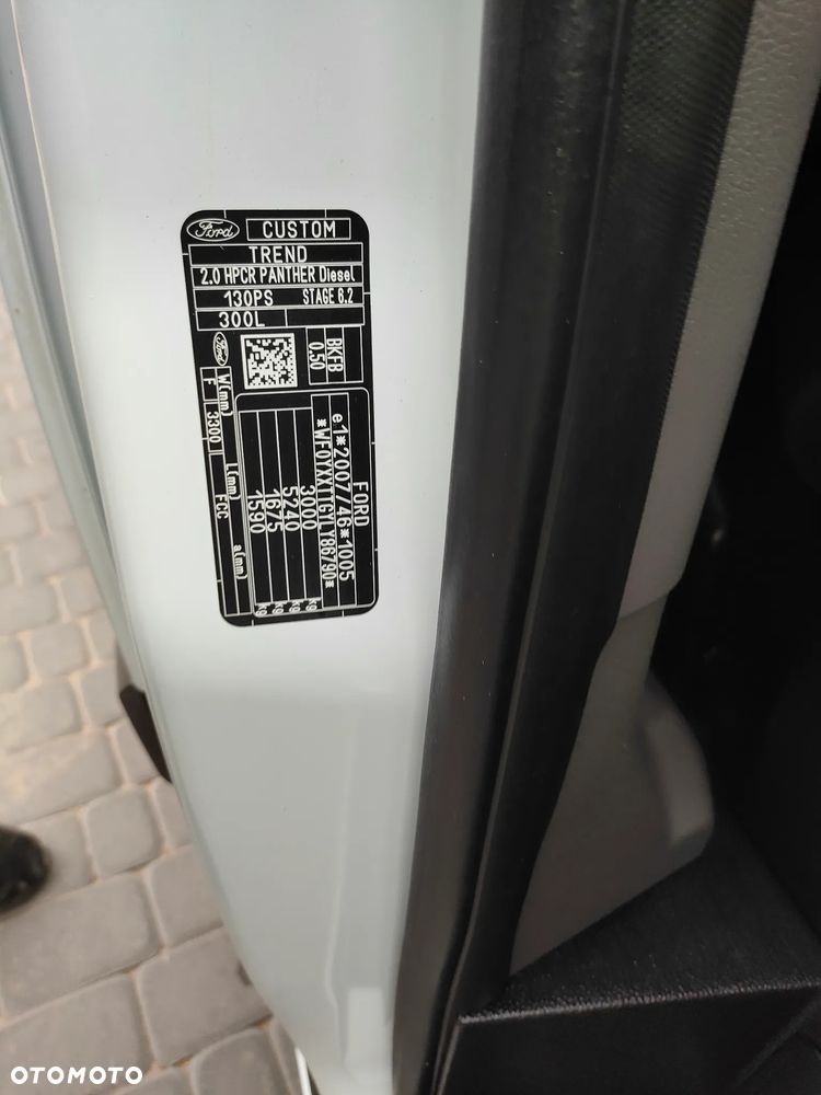 Ford TRANSIT CUSTOM 2021r 2,0 TDCI 130KM L2H1 LONG EURO 6 LEDY CENA BRUTTO VAT 23% - 29