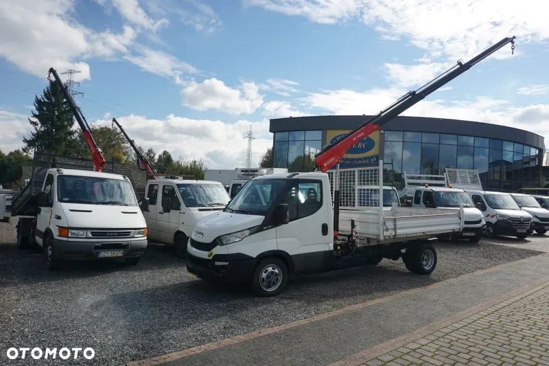 Iveco 35C15 żuraw wywrotka kiper HDS skrzynia - 10